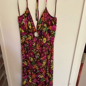 Free People Vintage Floral Maxi Dress | size 10